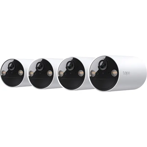 TP-LINK Camera supraveghere TP-LINK TAPO C410, Lentila fixa 3.17mm, IR 9.1 m, 4buc