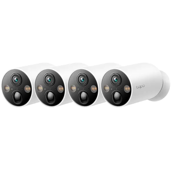 TP-LINK Camera supraveghere TP-LINK TAPO C425, Lentila fixa 2.1mm, IR 15 m, 4 MP, 4Buc