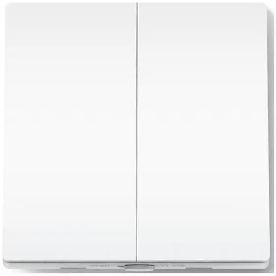 TP-LINK Intrerupator inteligent dublu TP-Link Tapo S220, Wi-Fi, Alb