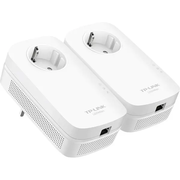 TP-LINK Kit Adaptoare Powerline TP-Link TL-PA8010P, Gigabit, 1200 Mbps, 2 Bucati