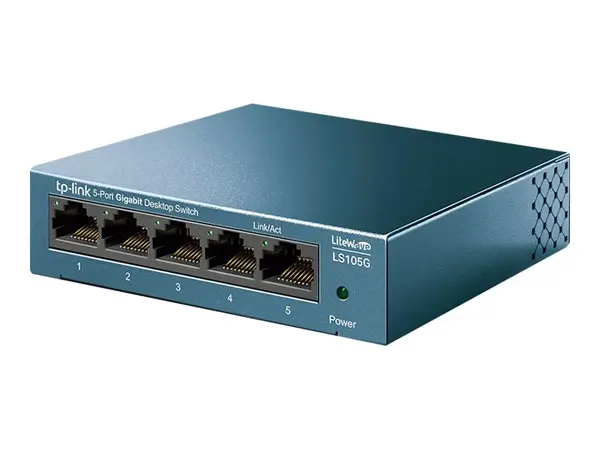 TP LINK LS105G - Switch Gigabit 5 Porturi, Metal Case, Unmanaged, LiteWave, 60 luni garantie
