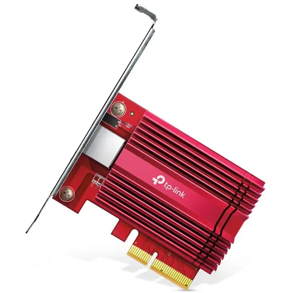 TP-LINK Placa de retea TP-LINK TX401, intern, PCI-E, port RJ-45, Viteza 10000 Mbps, TX401