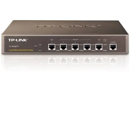 TP-LINK Router 2 WAN + 3 LAN, Medium Business, 266MHz Intel IXP Network Processor, Load Balance, Advanced fi
