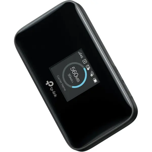TP-LINK Router wireless TP-LINK M7750, hotspot mobil 4G LTE, Dual-Band, 2.4 GHz - 300 Mbps, 5 GHz - 867 Mbps, USB, Negru