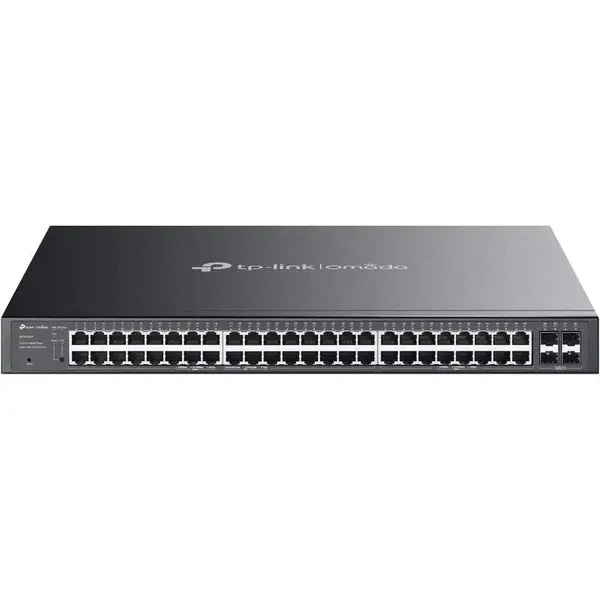 TP-LINK Switch TP-LINK Omada SG2452LP, 52 de porturi total, 32 de porturi Gigabit PoE+, 16 porturi Gigabit RJ45 non-PoE, 4 sloturi Gigabit SFP