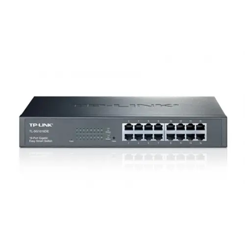 TP-LINK TP-Link, Switch 16 porturi Gigabit, Easy Smart, 1U 19' rack-mountable, 32Gbps Switching Capacity, Ta