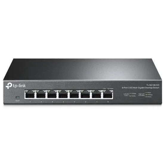 TPL SW 8P-2.4G UNMNGD DESK METAL TP-LINK TL-SG108-M2