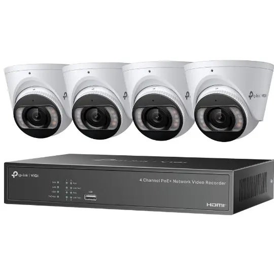 TPL VIGI 4 CH PoE+ NVR KIT TP-LINK VIGI NK4P-T4425-2T