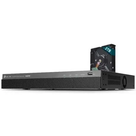 TPL VIGI 8 CH PoE+ NW VIDEO RECORDER TP-LINK VIGI NVR2008H-8MP
