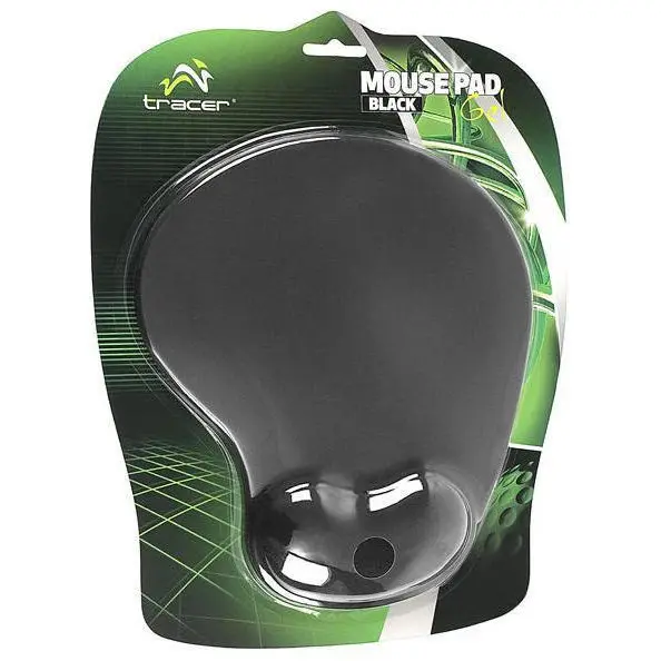 TRACER Tracer mouse pad cu gel, negru