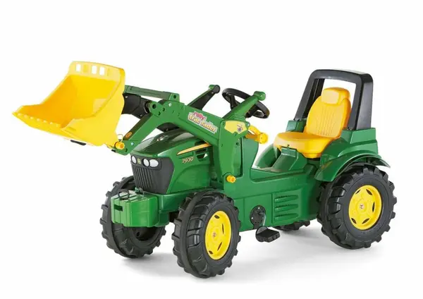Tractor cu pedale, remorca si cupa Rolly Junior John Deere