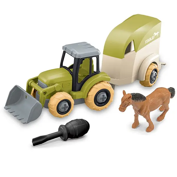 Tractor de asamblat cu remorca pentru cai Ocie
