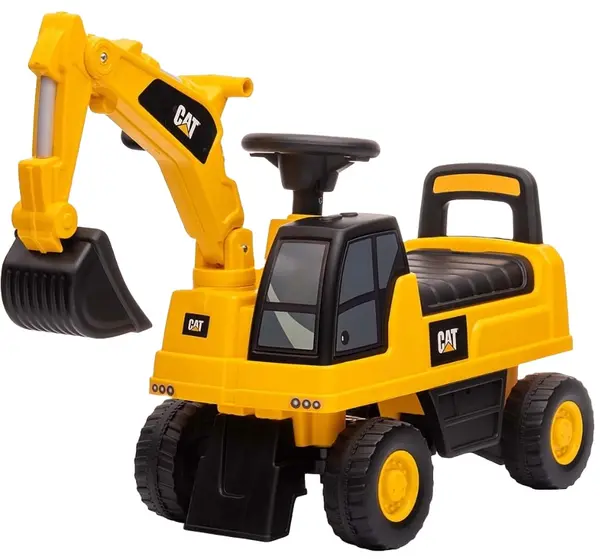 Tractor pentru călărie Milly Mally - Excavator CAT