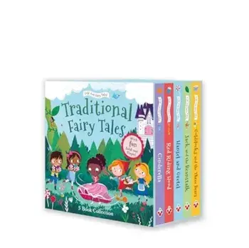 Traditional Fold-Out Fairy Tales 5-Book Collection, Box Set/***