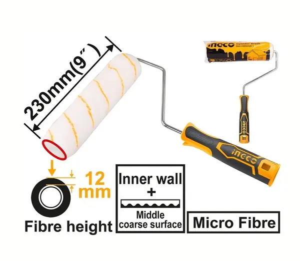 Trafalet 230mm Fibra 12mm Interior INGCO HRHT042301D