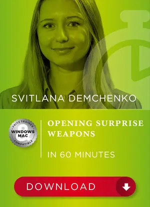 TRAINING VIDEO - CHESSBASE - Opening Surprise Weapons in 60 Minutesadd bookmark by Svitlana Demchenko