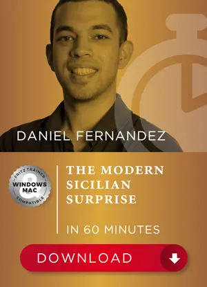 TRAINING VIDEO - CHESSBASE - The Modern Sicilian Surprise - 5...h5!? in the 2, Nc6-Sicilian by Daniel Fernandez