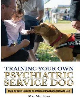 Training Your Psychiatric Service Dog: Step-By-Step Guide To An Obedient Psychiatric Service Dog, Paperback/Max Matthews