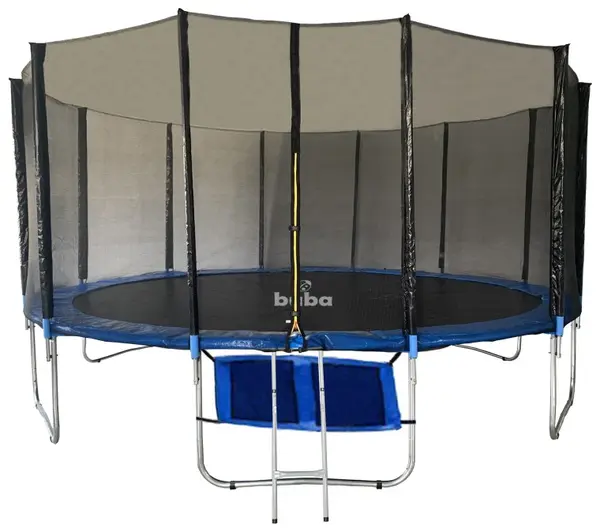 Trambulina cu plasă și scară Buba - 16'', 488 cm