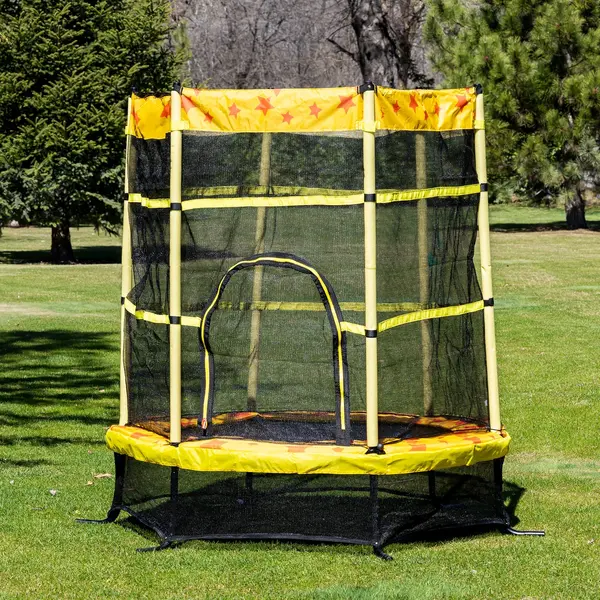 Trambulină pentru copii Chipolino - Funny, 140 cm
