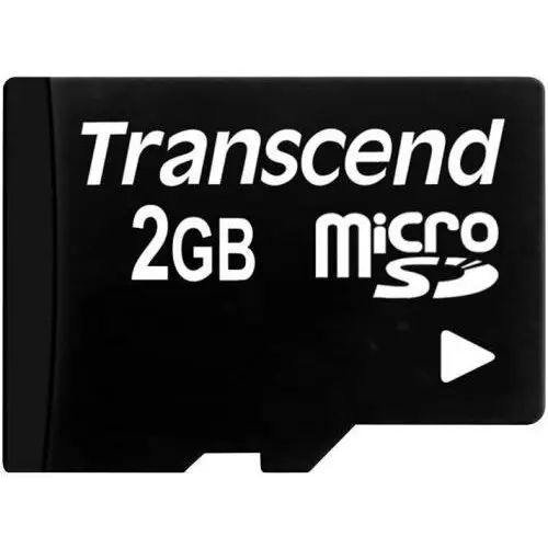 Transcend Memory Card microSD Transcend 2GB