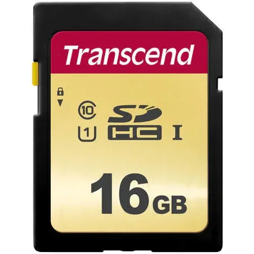 Transcend Transcend Card de Memorie SDC500S SDHC, 16 GB, Clasa 10