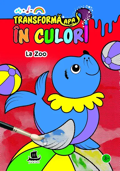 Transformă apa în culori. La zoo