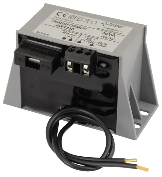 Transformator capsulat pentru sisteme de alarma 16V 30VA, Pulsar AWT830