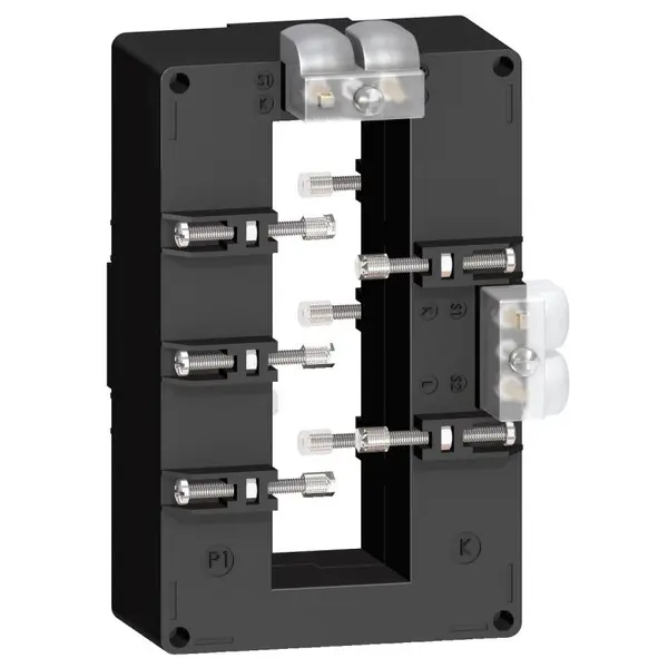 Transformator de curent tropicalizat 2500/5 iesire dubla pentru bari colectoare 127x38 Schneider METSECT5DB250