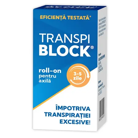 Transpiblock Antiperspirant roll-on 50 ml