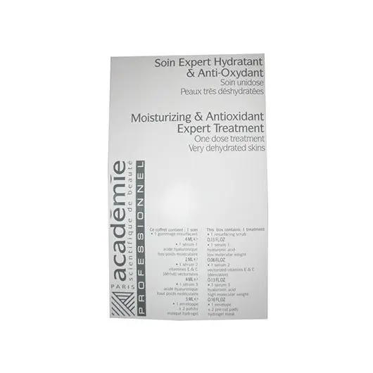 Tratament facial Academie Soin Expert Hydratant & Antioxidant