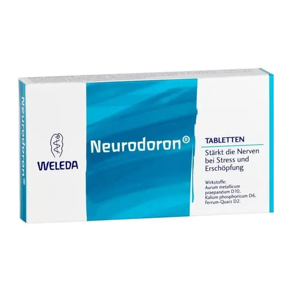 Tratament Homeopat, Weleda, Neurodoron, Intareste Nervii si Reduce Stresul, 80 tablete