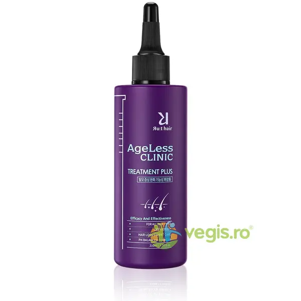 Tratament Impotriva Incaruntirii si Caderii Parului Ageless Clinic Treatment Plus 210ml