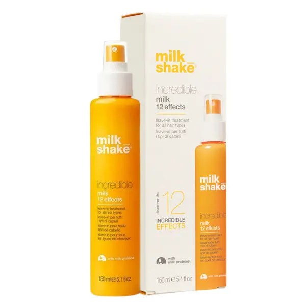 Tratament Leave-in 12 efecte pentru par deteriorat Milk Shake Leave-in Incredible Milk, 150 ml
