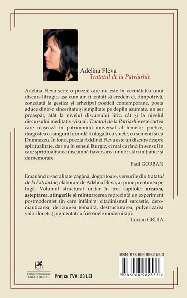 Tratatul de la Patriarhie | Adelina Fleva