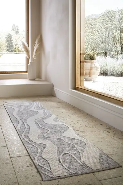 Traversa Calder Washable Gri 60x223 cm, Flair Rugs