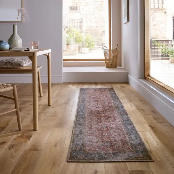 Traversa Cyra Washable Rosu 60x230 cm, Flair Rugs