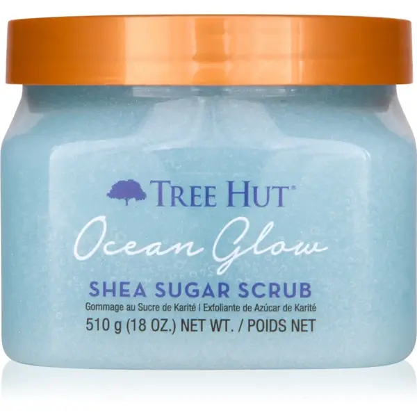 Tree Hut Shea Sugar Scrub Ocean Glow exfoliant de corp cu zahăr 510 g