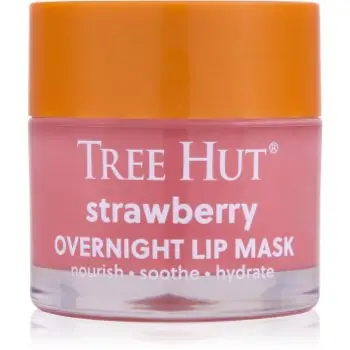 Tree Hut Strawberry Lip Mask Masca de noapte de buze