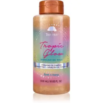 Tree Hut Tropic Glow Foaming Gel Wash gel de dus hidratant pentru stralucire