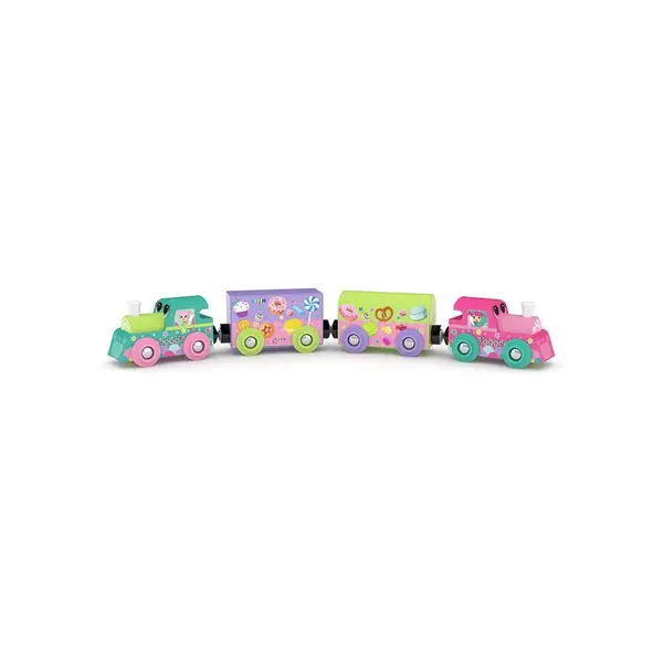 Tren de lemn in tub JAdore Princess