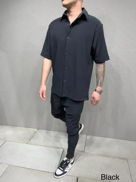 TRENING CASUAL CAPSE BLACK TRAS116(7004) (MĂRIME: S)