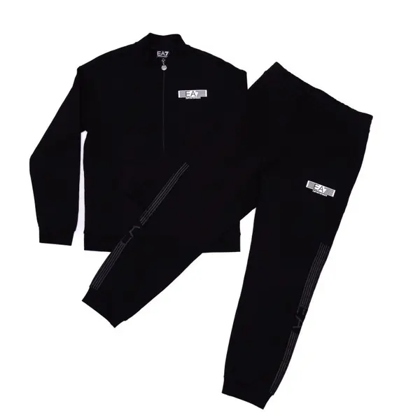 Trening EA7 TRAIN 7 LINES BOY T-SUIT T-TOP FZ CH BR