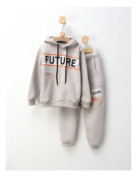 Trening flausat Future gri