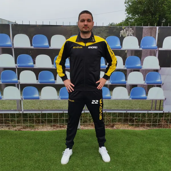 Trening Givova Roma GRT1 4XL, NEGRU CU GALBEN