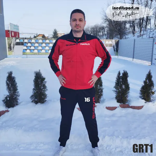 Trening Givova Roma GRT1 4XL, ROSU CU NEGRU