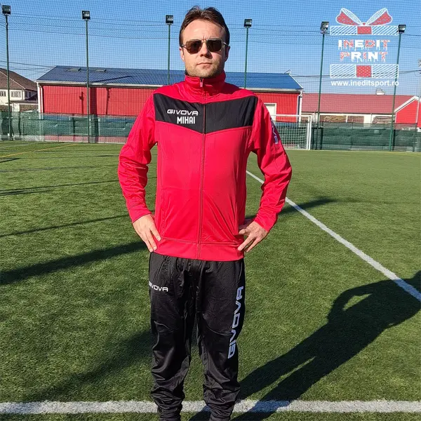 Trening Givova visa TV 4XL, ROSU CU NEGRU