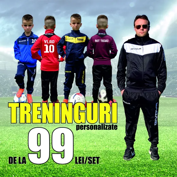 Trening Givova visa TV 5XL, ROSU CU NEGRU