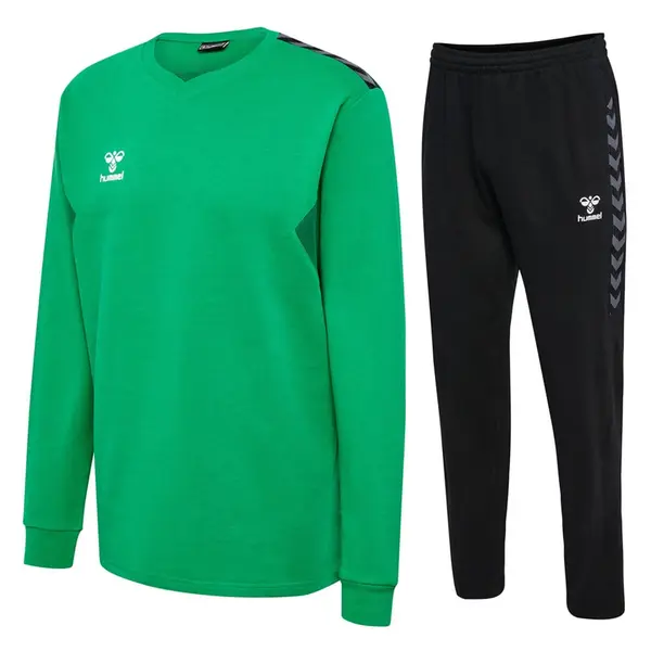 Trening hummel AUTHENTIC COTTON SWEAT UNISEX - 6235 Jelly Bean, 3XL