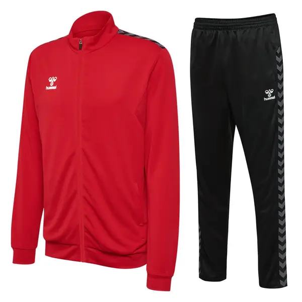 Trening hummel AUTHENTIC POLY - 3062 True Red, XL
